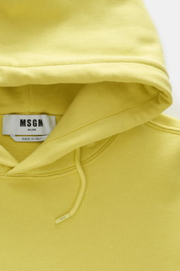 MSGM Kapuzenpullover gelb