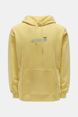 MSGM Hooded jumper yellow