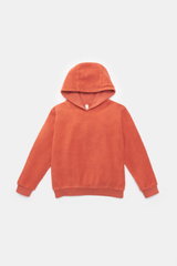 04651/ A trip in a bag Kinder Fleece-Kapuzenpullover 'Oyster Kids PF Hoody' orange