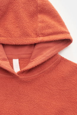 04651/ A trip in a bag Kinder Fleece-Kapuzenpullover 'Oyster Kids PF Hoody' orange