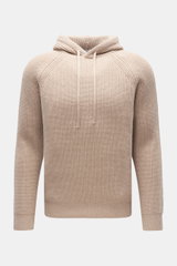 von Braun Cashmere Kapuzenpullover beige