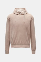 04651/ A trip in a bag Terry hoodie beige