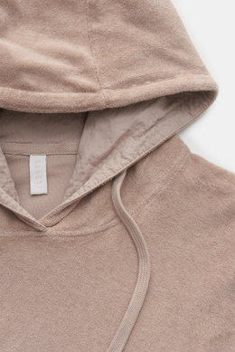 04651/ A trip in a bag Terry hoodie beige