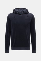 04651/ A trip in a bag Frottee-Kapuzenpullover 'Terry Hoodie' navy