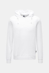 04651/ A trip in a bag Frottee-Kapuzenpullover 'Terry Hoodie' weiß