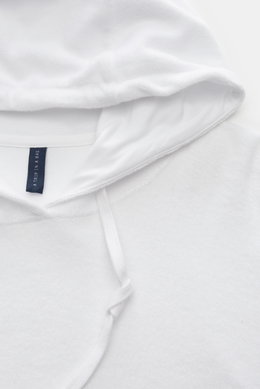 04651/ A trip in a bag Frottee-Kapuzenpullover 'Terry Hoodie' weiß
