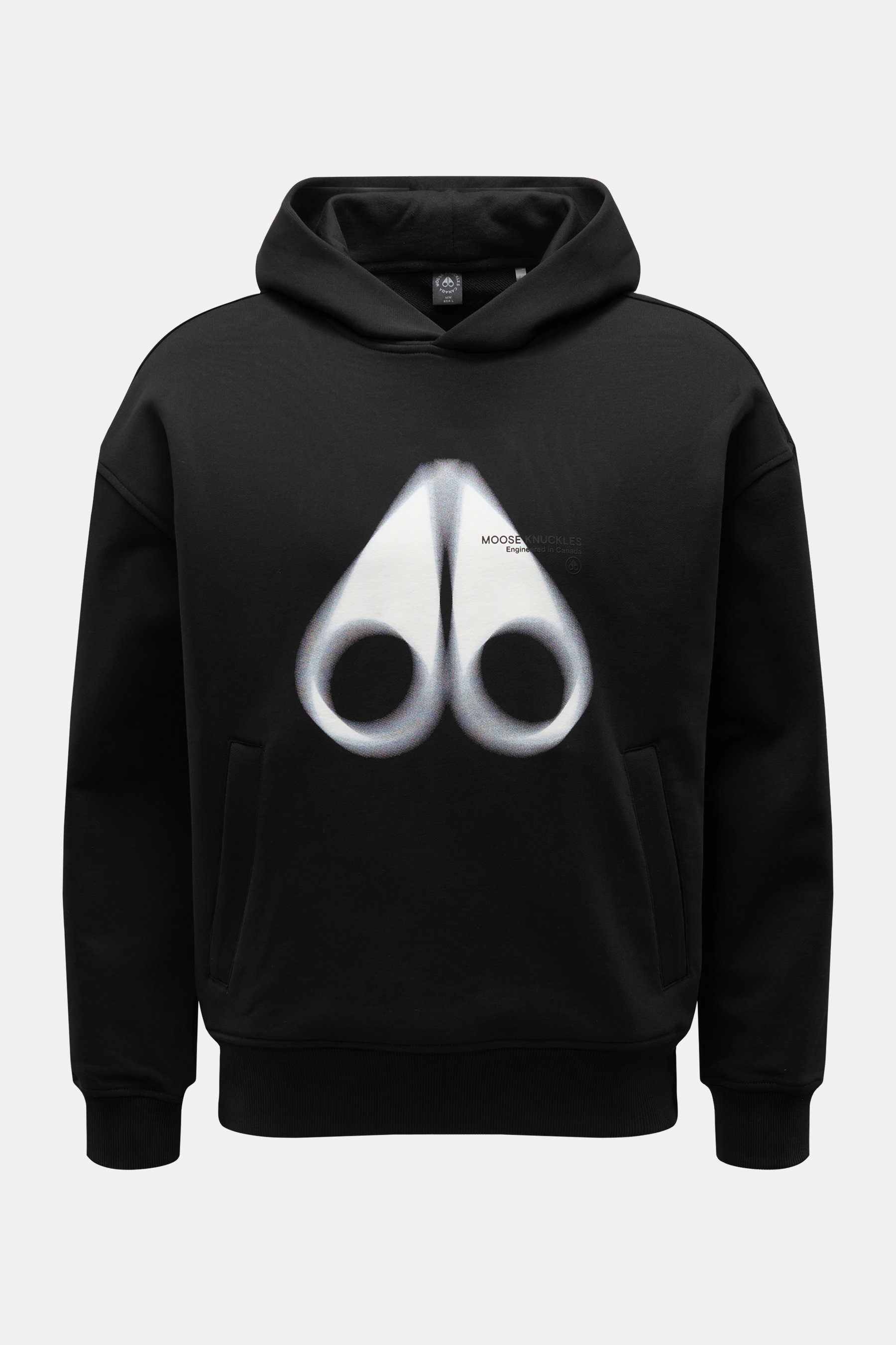 Moose Knuckles Kapuzenpullover 'Maurice' schwarz