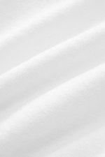 Close-up of 04651/ A Trip in a Bag Hooded jumper 'Beach Hoodie' white, soft cotton terry fabric, ideal for beach walks.