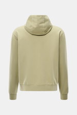 04651/ A trip in a bag Kapuzenpullover 'IF Hoodie' salbei, Rückansicht, Regular Fit, Kapuze, Rippbündchen, weicher Jersey