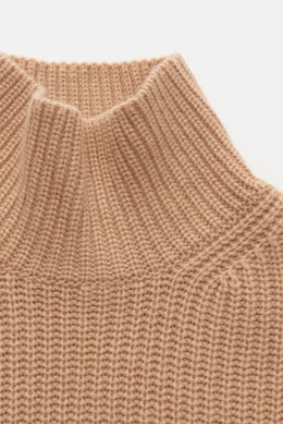 Agnona Cashmere Pullover hellbraun