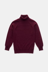 von Braun Kinder Cashmere Rollkragenpullover bordeaux