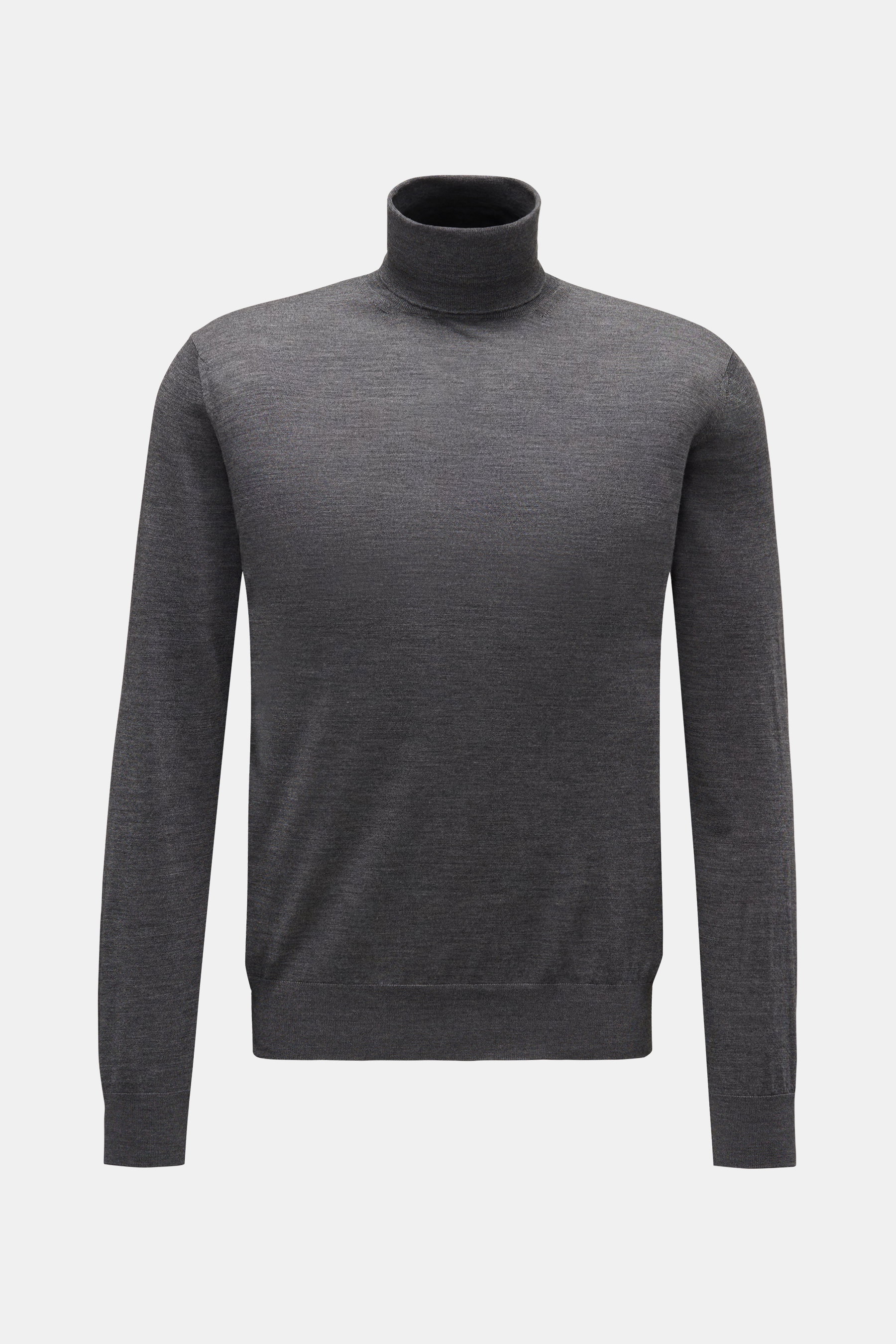 Cruciani Feinstrick-Rollkragenpullover 'Dolcevita' grau