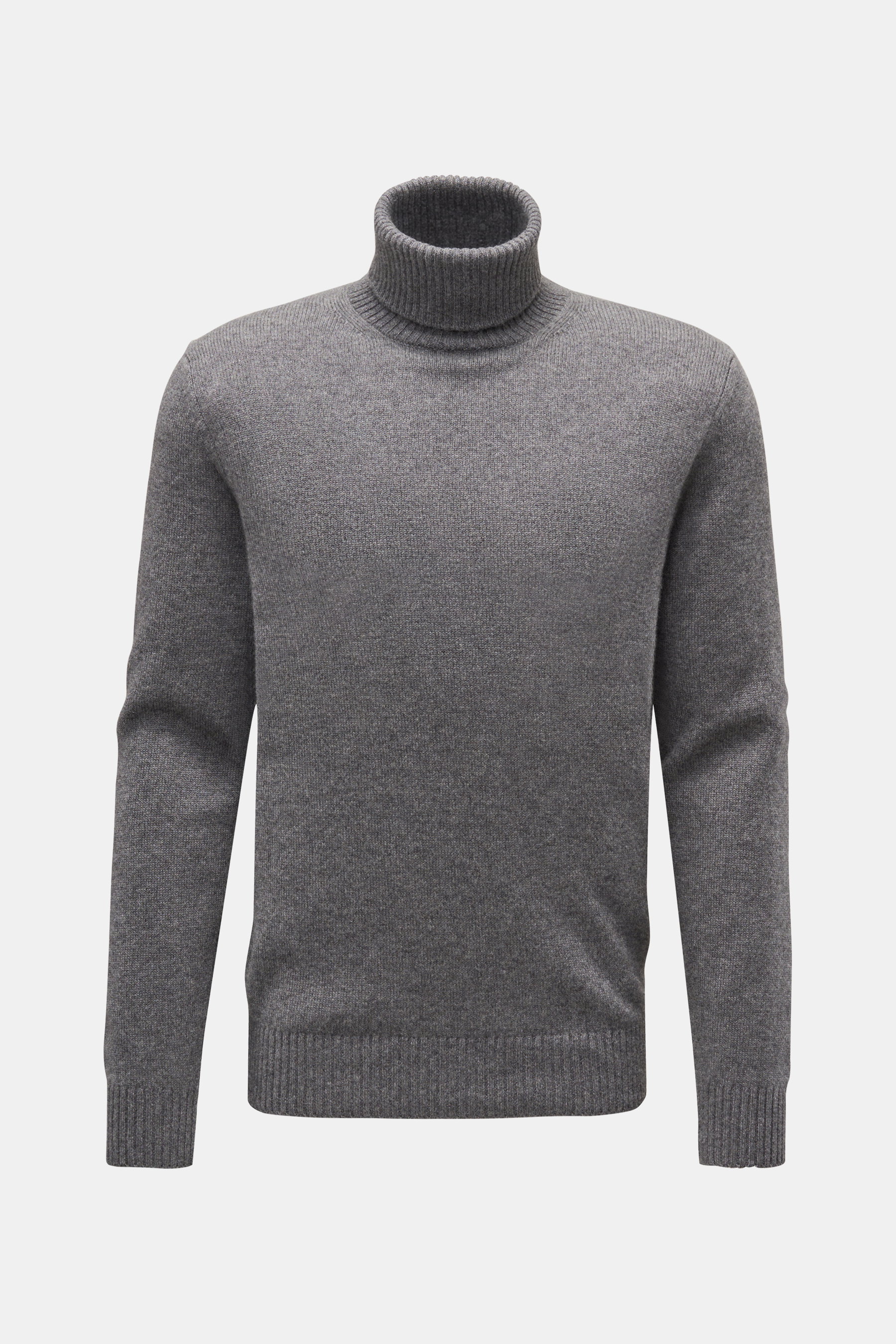 Cruciani Cashmere turtleneck jumper dark grey