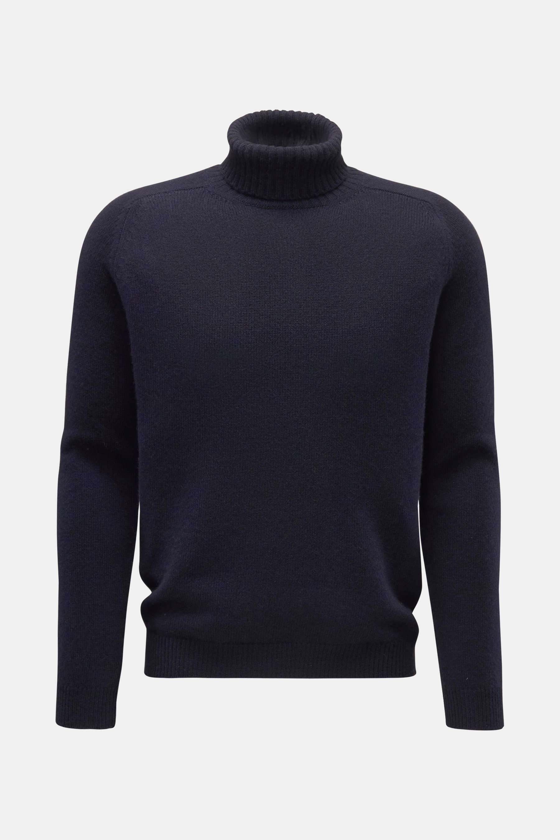 Boglioli Cashmere turtleneck jumper navy