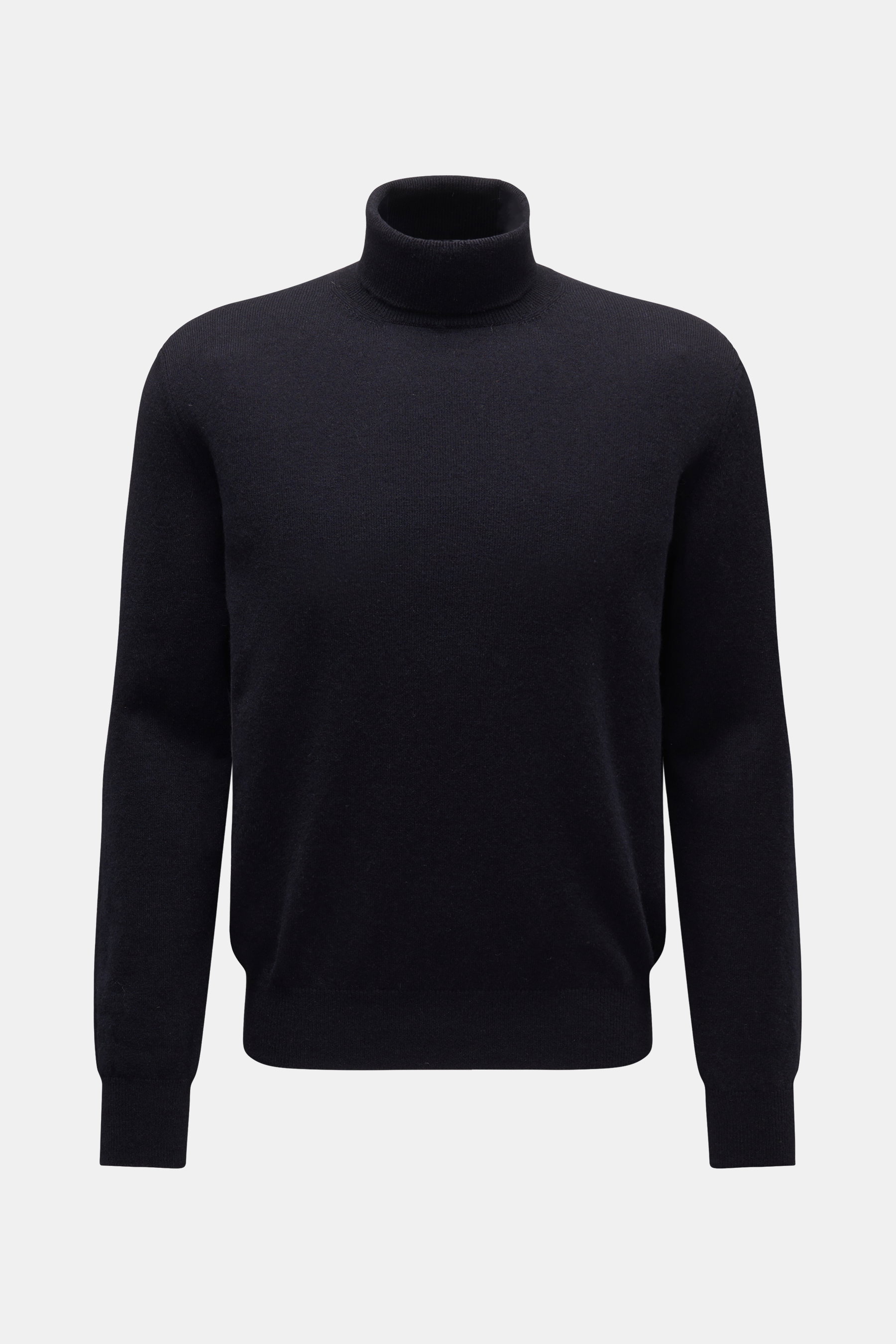 Bruno Manetti Cashmere Rollkragenpullover navy