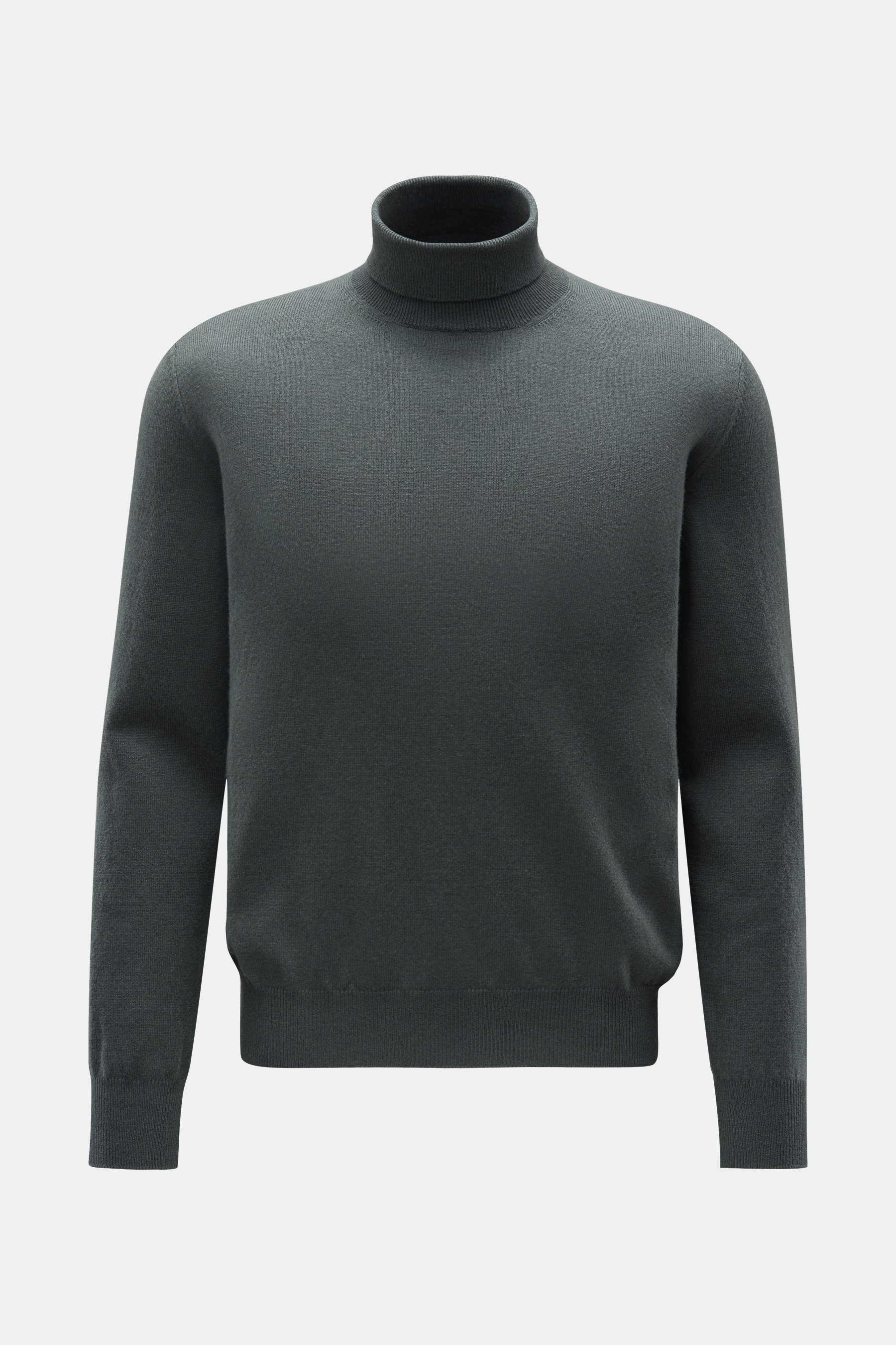 Bruno Manetti Cashmere Rollkragenpullover grau