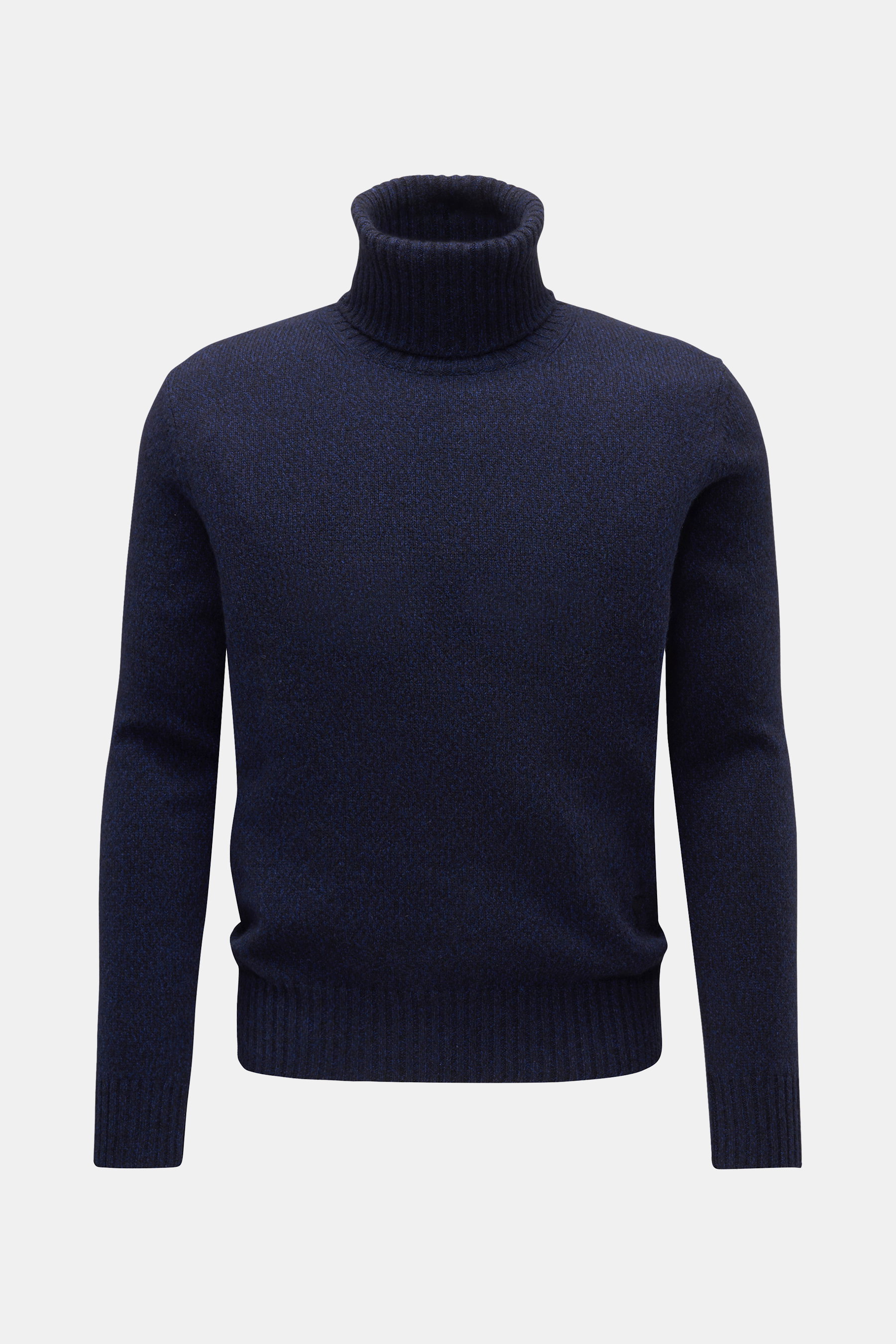 Ami Paris Cashmere turtleneck jumper navy