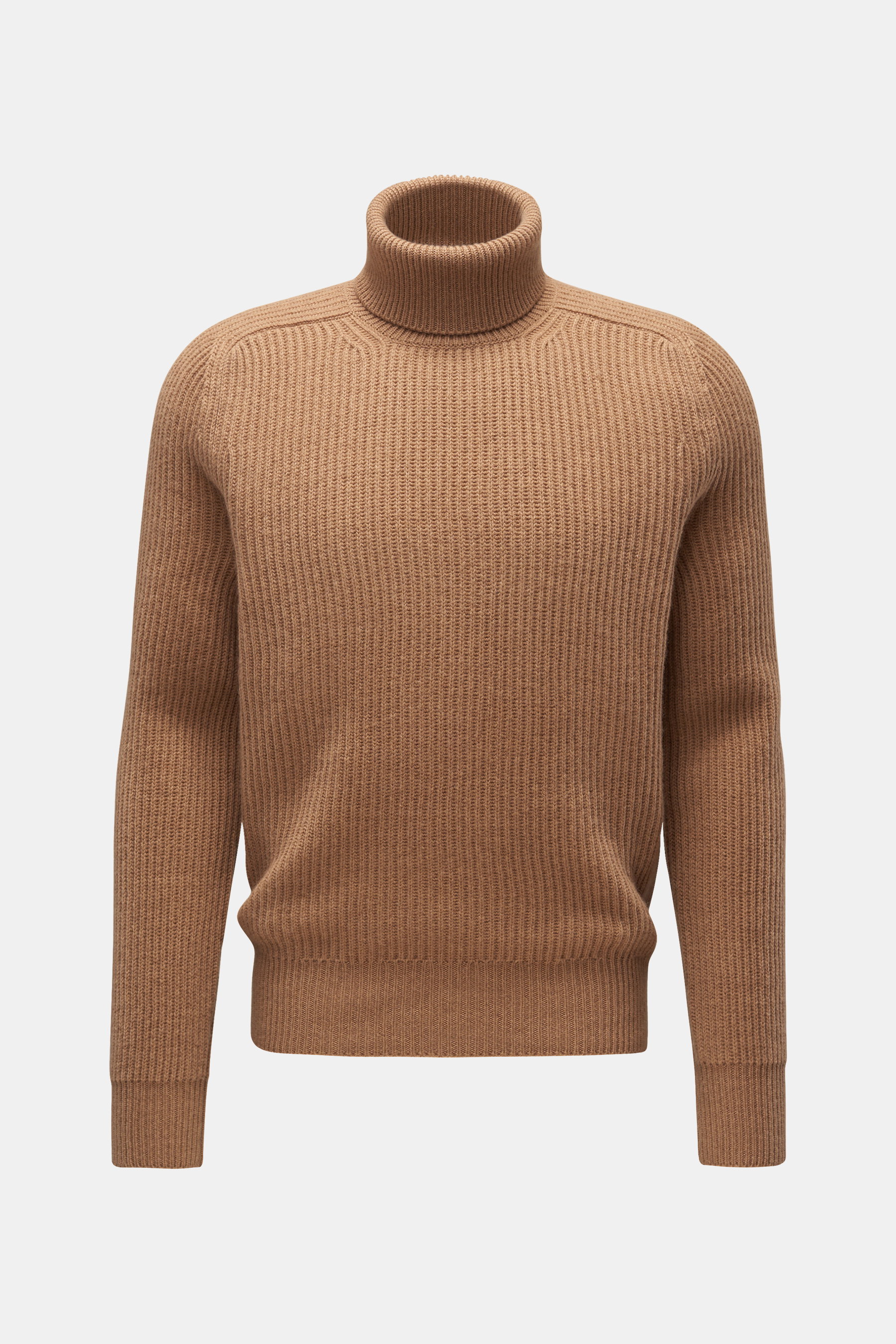 Piacenza 1733 Cashmere turtleneck jumper light brown