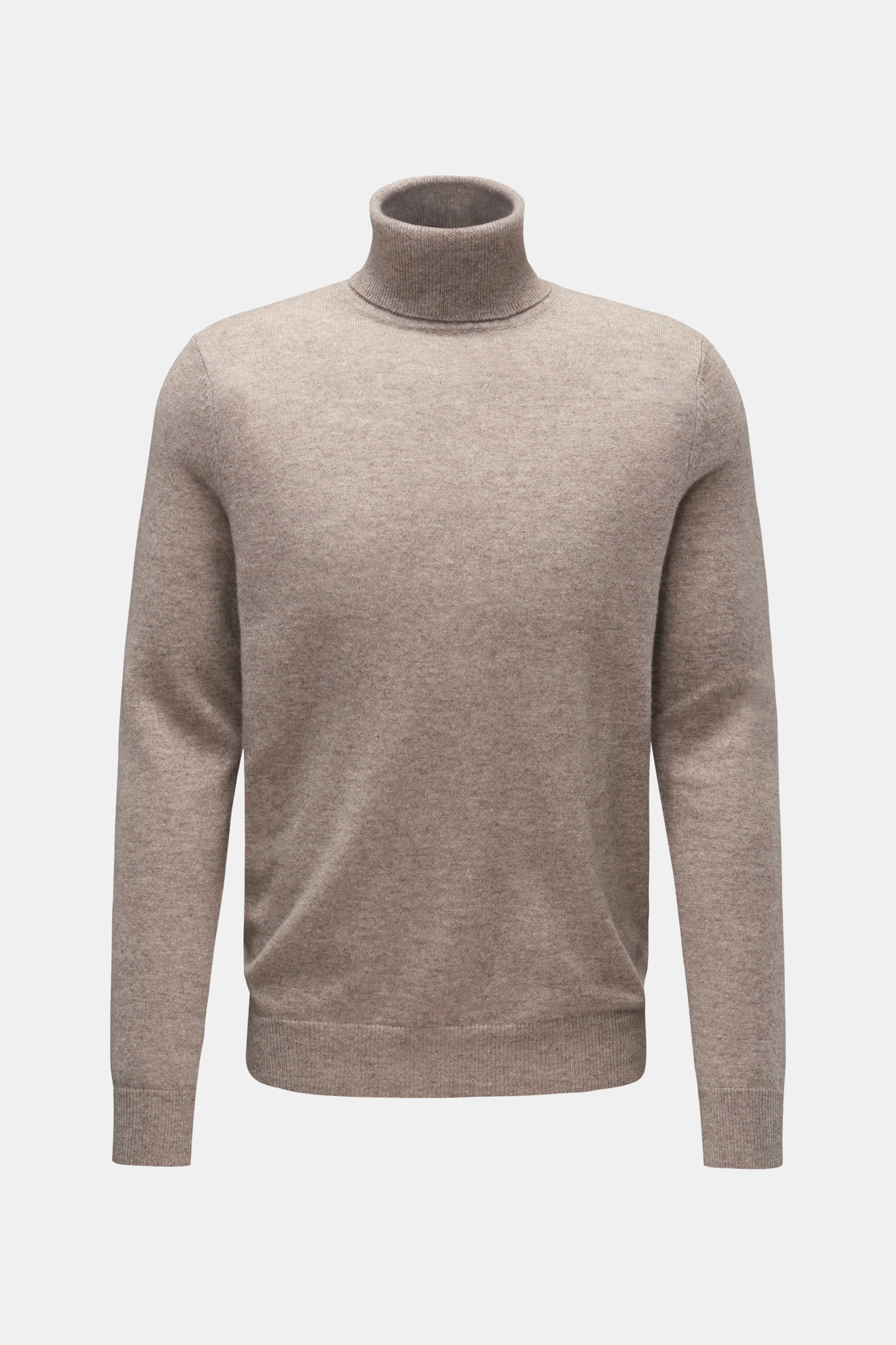 FTC Cashmere turtleneck jumper beige