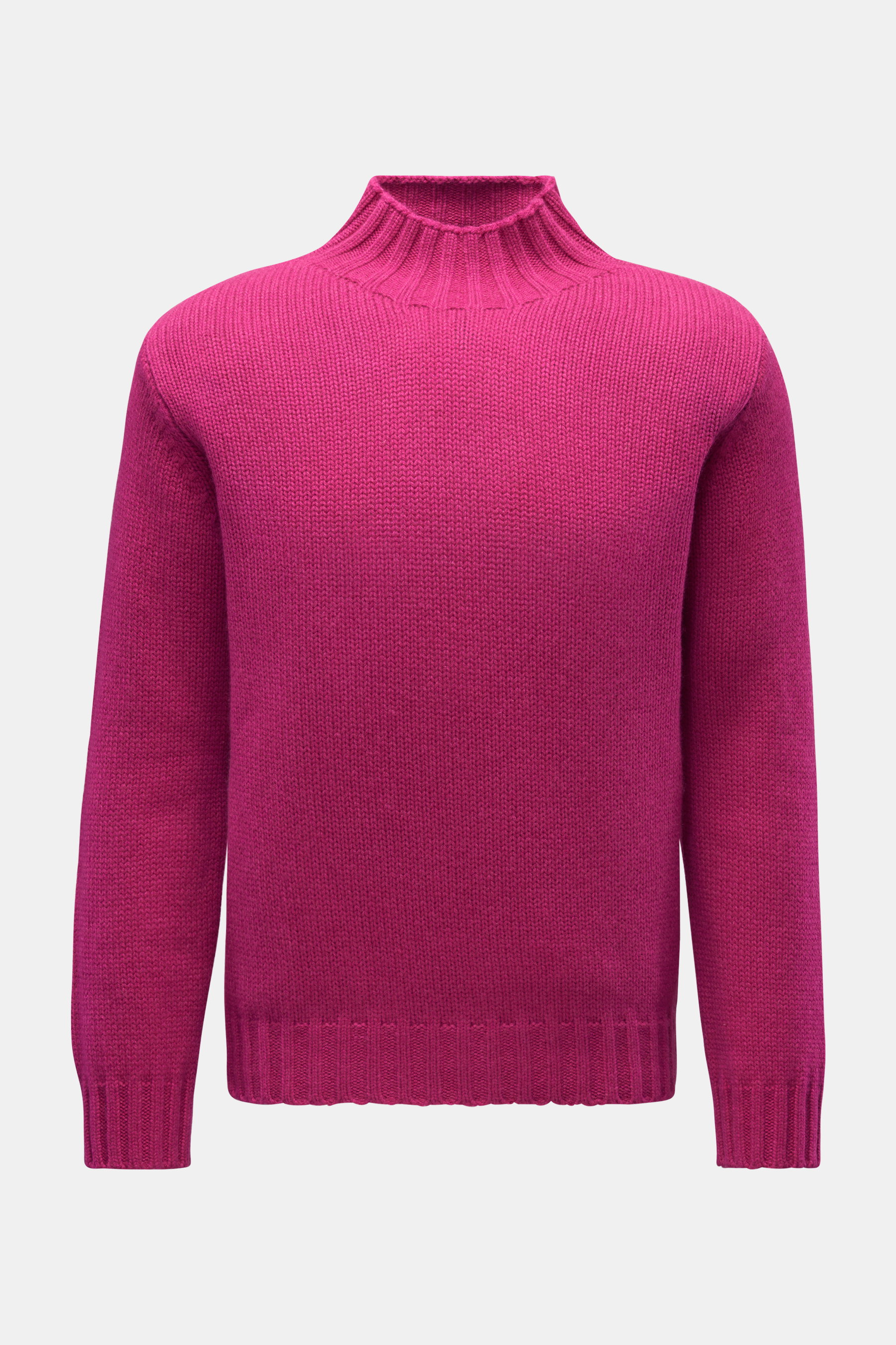 Stephan Boya Cashmere Pullover 'Brown' magenta