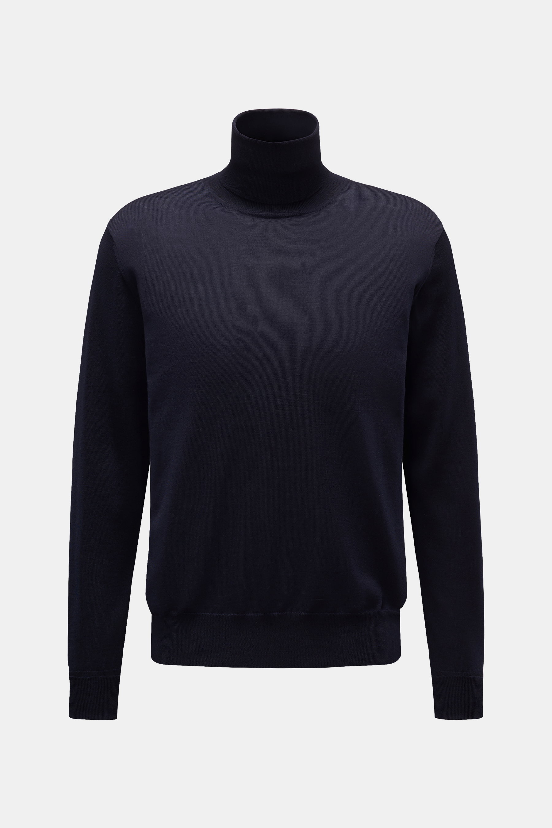 PT Torino Feinstrick-Rollkragenpullover navy