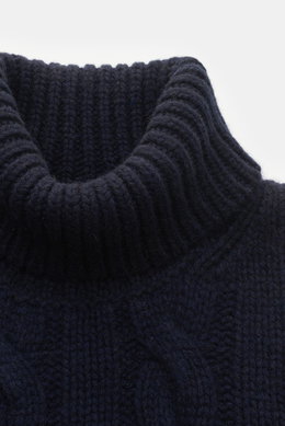 von Braun Cashmere Rollkragenpullover navy