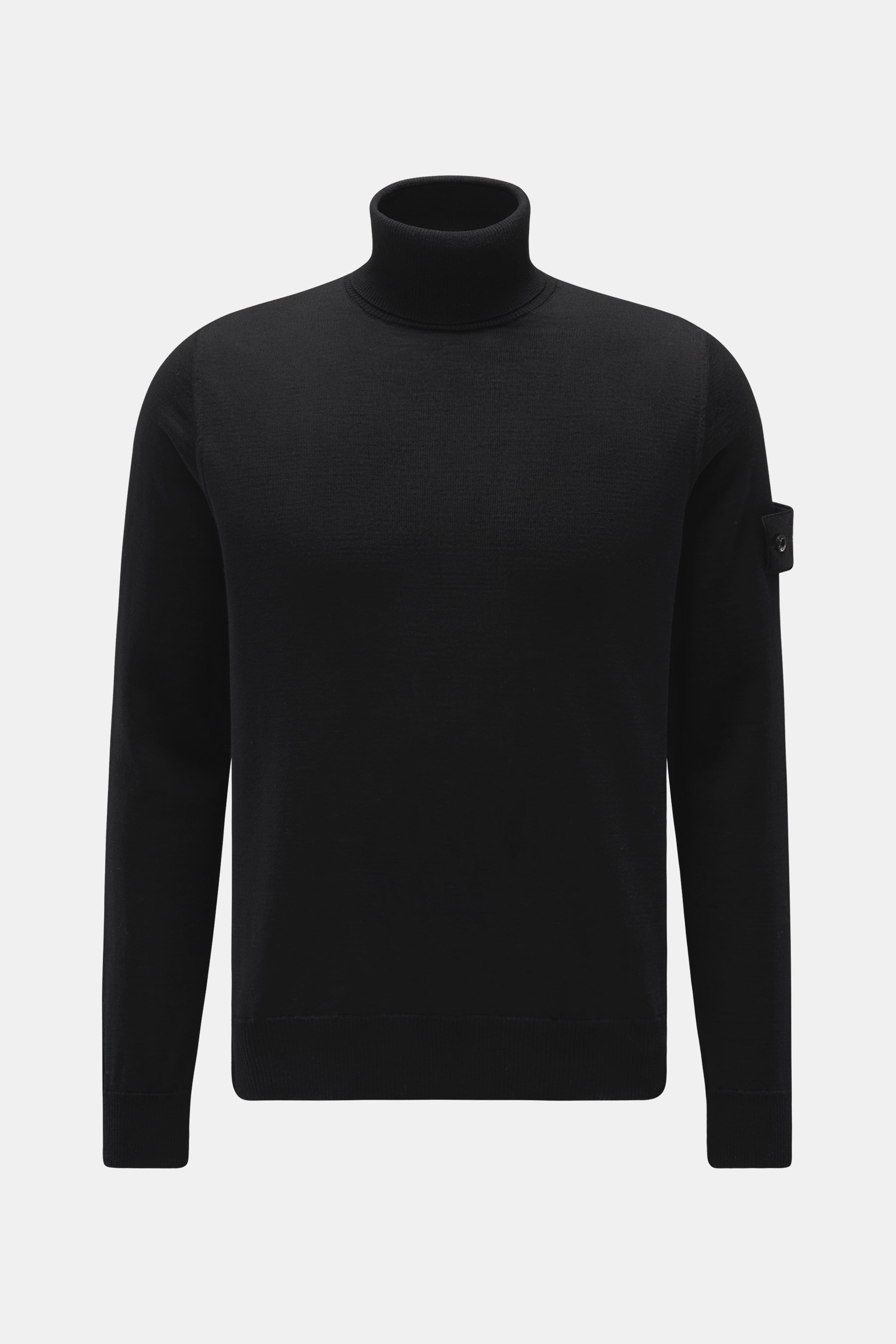 Stone Island Rollkragenpullover 'Ghost Piece' schwarz