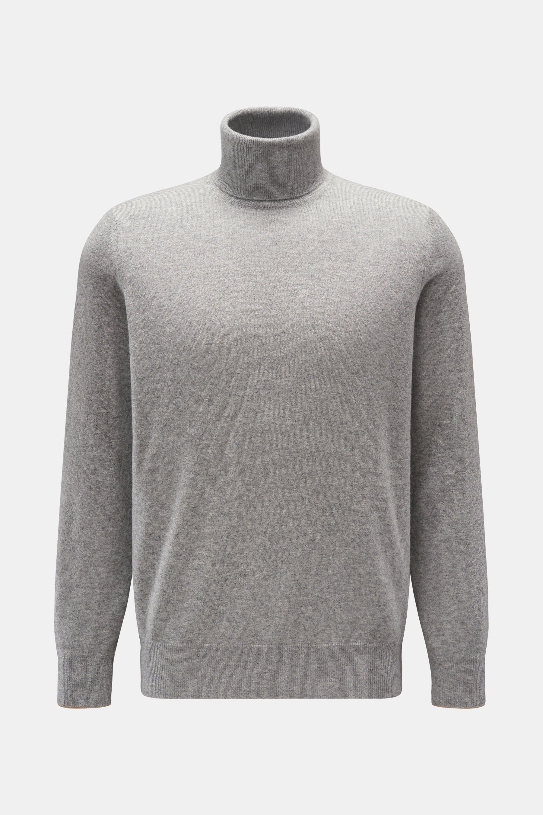 Brunello Cucinelli Cashmere Rollkragenpullover grau
