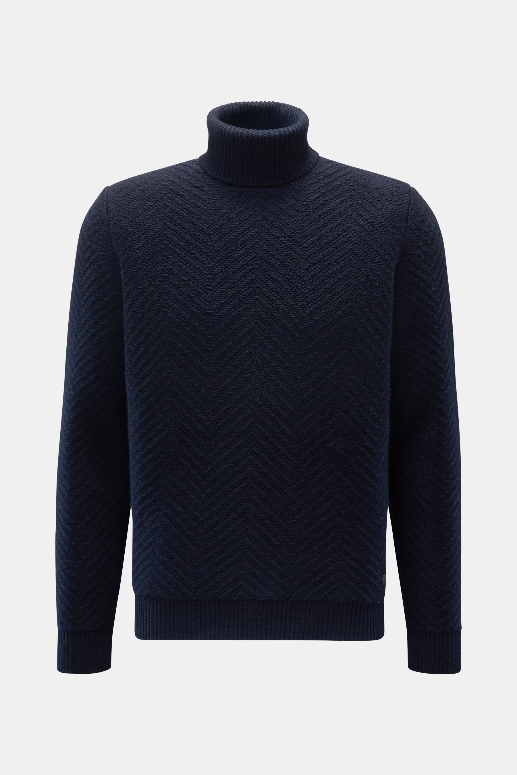 Colombo Cashmere Rollkragenpullover navy