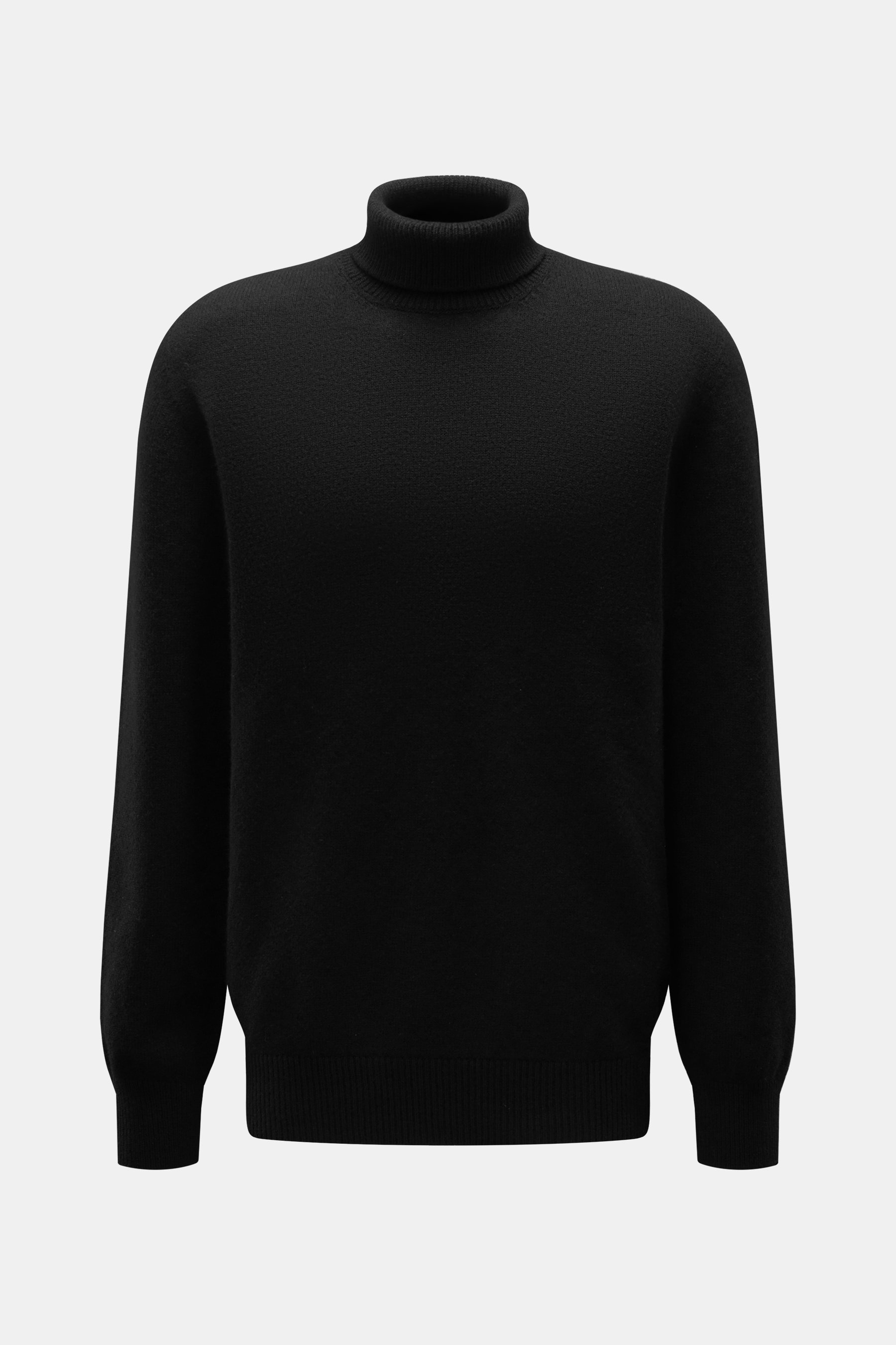 Laneus Rollkragenpullover schwarz
