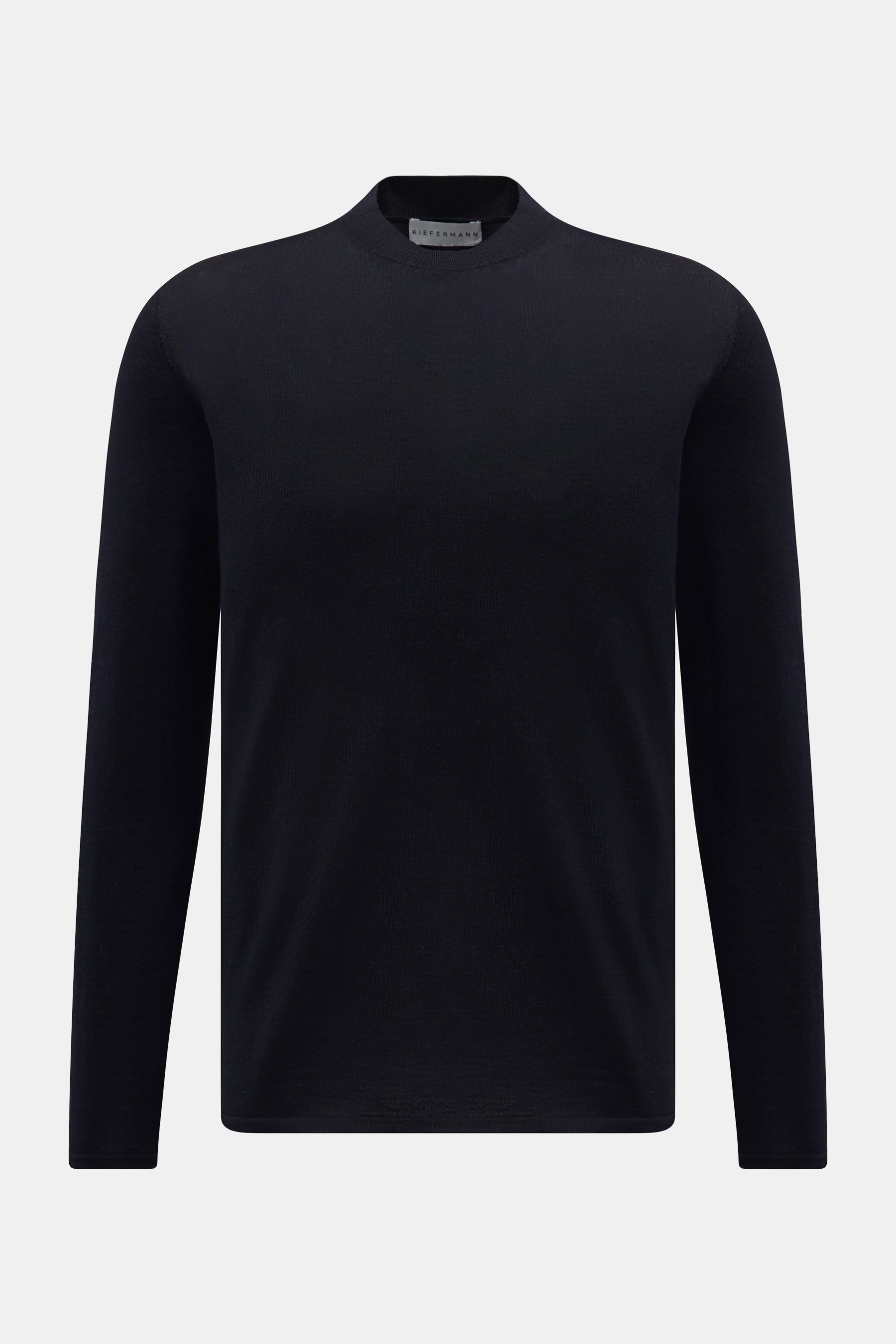 Kiefermann Merino Feinstrick-Pullover navy