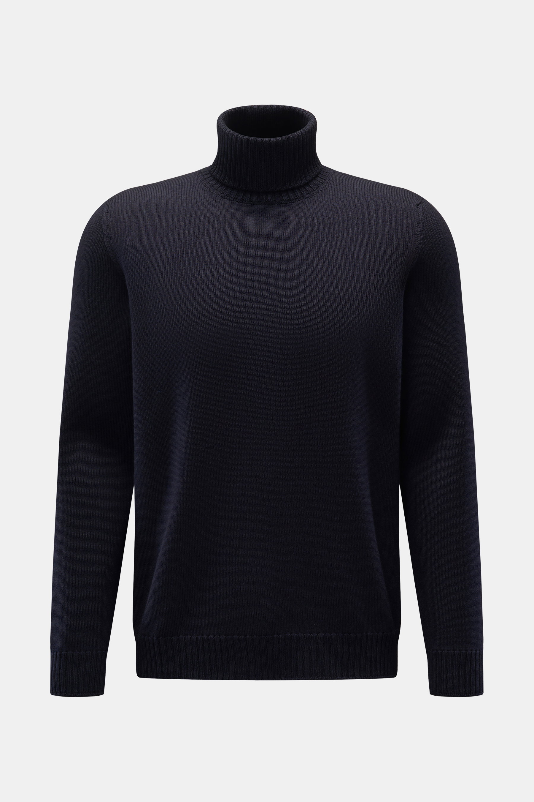 Drumohr Merino Rollkragenpullover navy