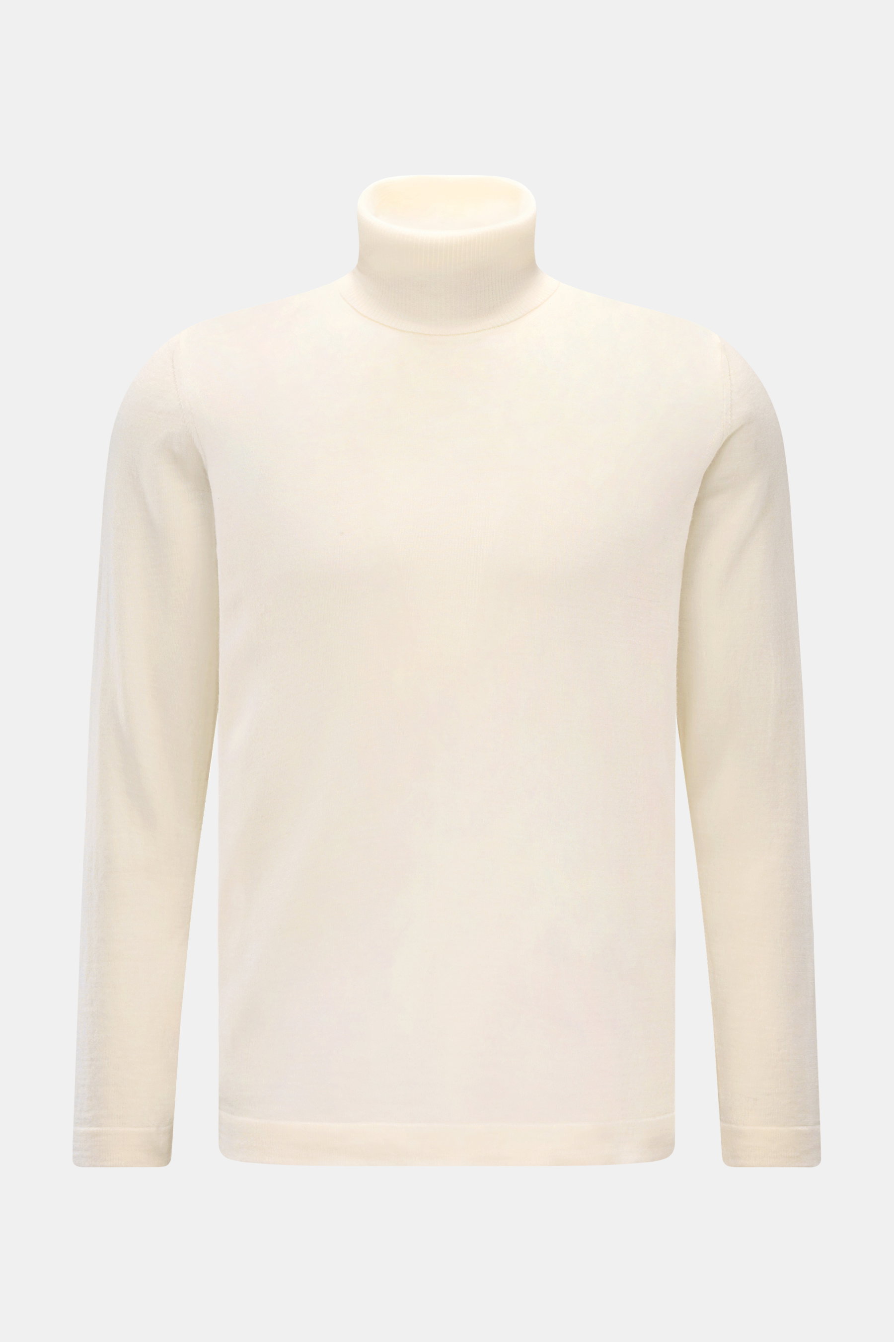 04651/ A trip in a bag Merino Rollkragenpullover creme