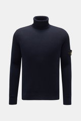 Stone Island Turtleneck Sweater Navy