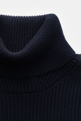 Stone Island Turtleneck Sweater Navy