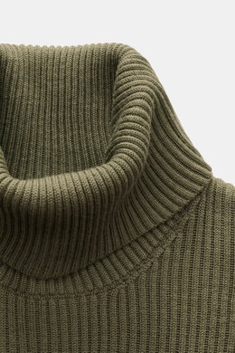 Stone Island Turtleneck Sweater Olive