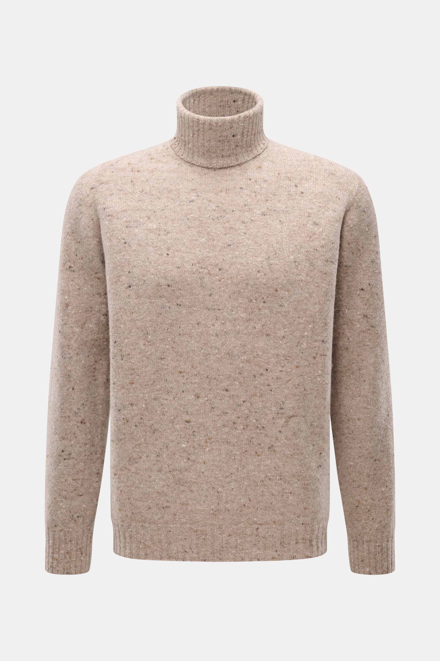 Drumohr Rollkragenpullover beige meliert