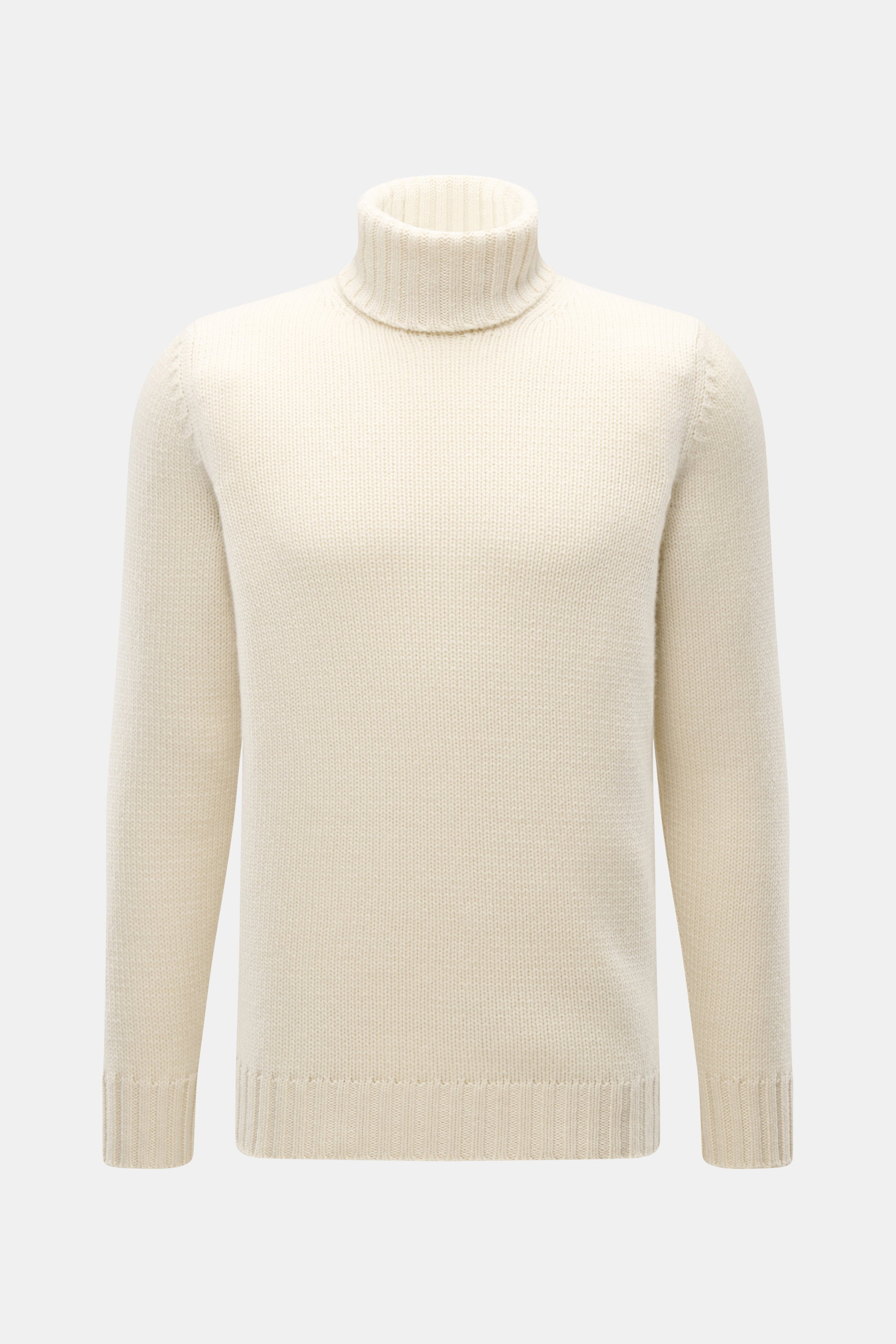 Drumohr Cashmere Rollkragenpullover creme