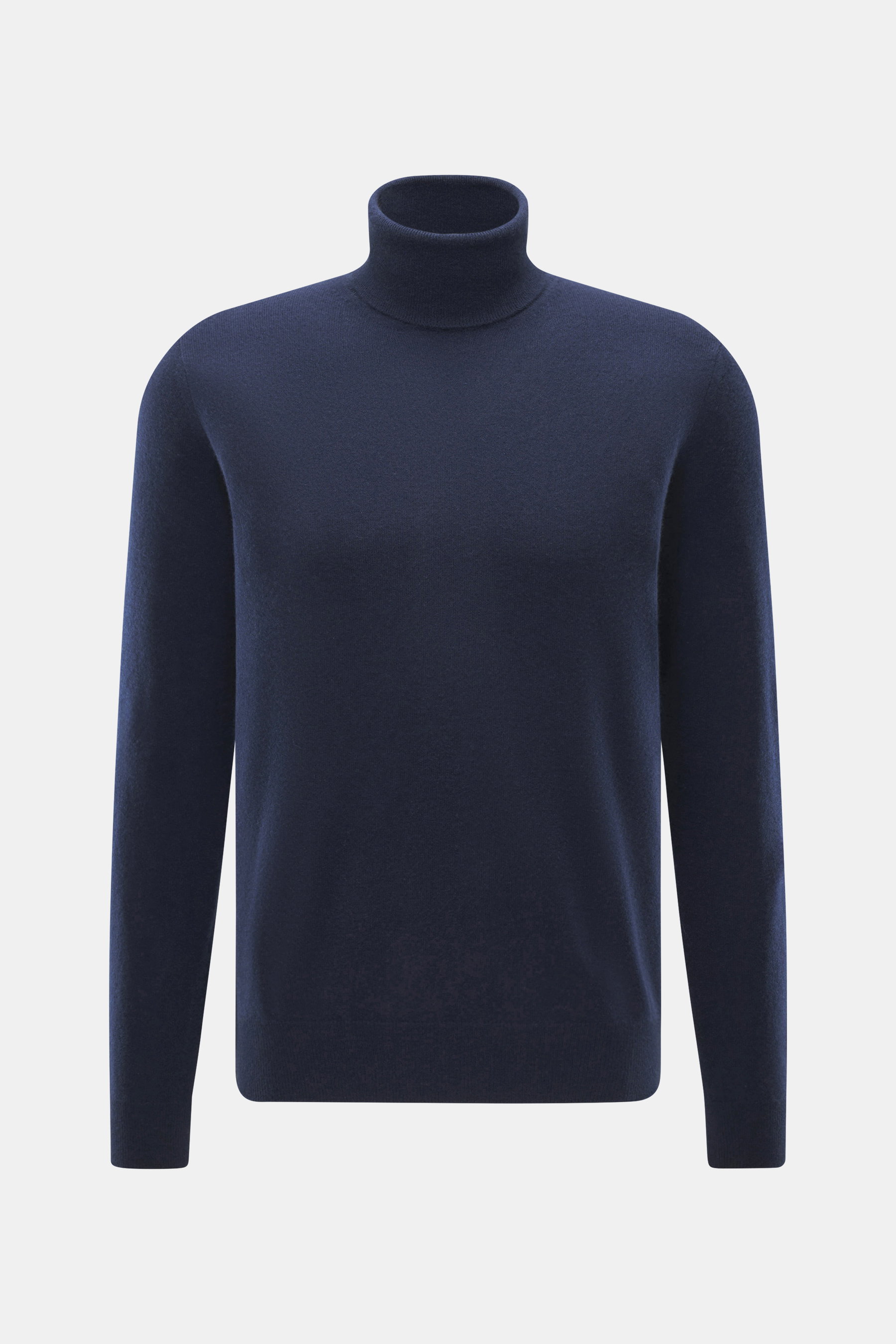 Fioroni Cashmere Rollkragenpullover dunkelblau