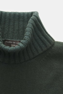 Filippo de Laurentiis Rollkragenpullover dunkelgrün