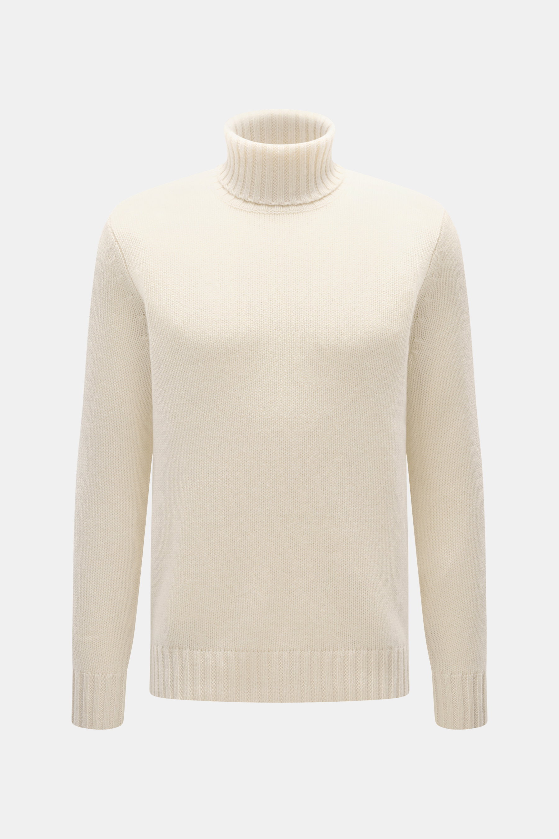 FTC Cashmere Rollkragenpullover creme