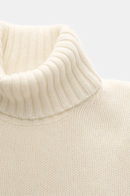 FTC Cashmere Rollkragenpullover creme