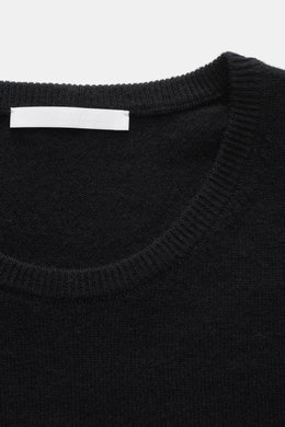 Helmut Lang Rundhalspullover schwarz
