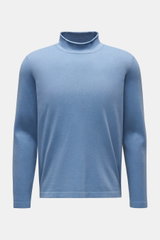 04651/ A trip in a bag Pullover 'Foggy Roll Crew' rauchblau