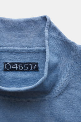 04651/ A trip in a bag Pullover 'Foggy Roll Crew' rauchblau