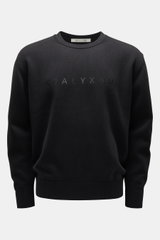 1017 ALYX 9SM Rundhalspullover schwarz