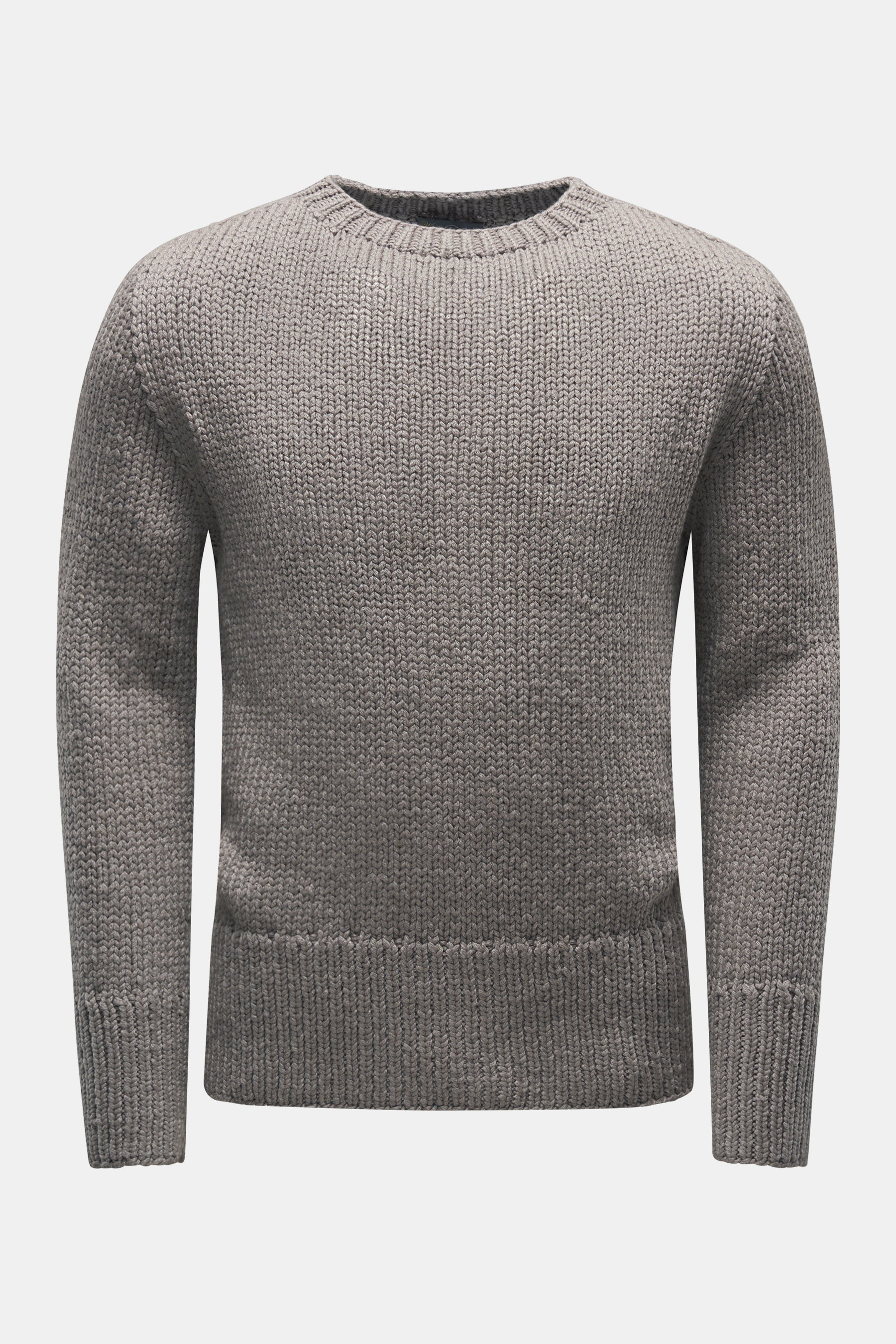 Wommelsdorff Cashmere Rundhalspullover 'Ben' dunkelgrau