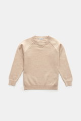 von Braun Kinder Cashmere Rundhalspullover beige