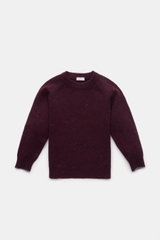 von Braun Kinder Rundhalspullover bordeaux