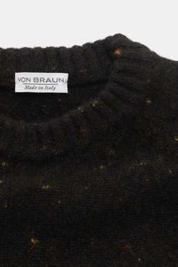 von Braun Kinder Rundhalspullover dark olive